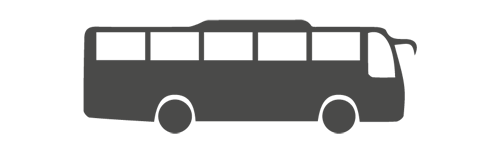 Icon mit einem Bus